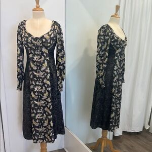 Cinq a Sept - Silky Floral Dress
